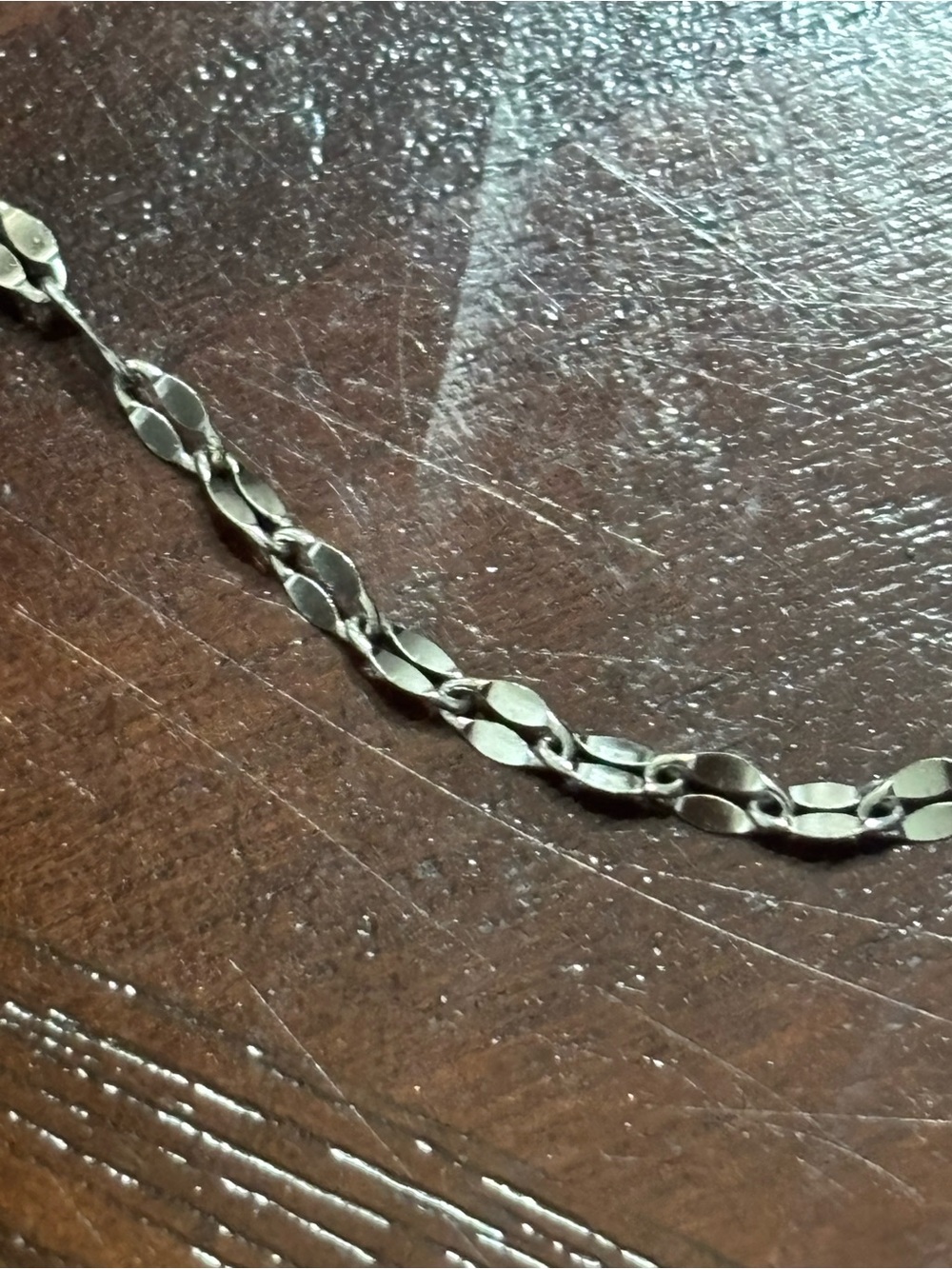 Stainless Steel Silver Rope Chain Necklace - Picture 3 of 5